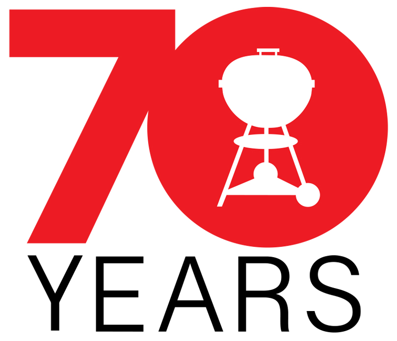 logo weber 70 aniversario